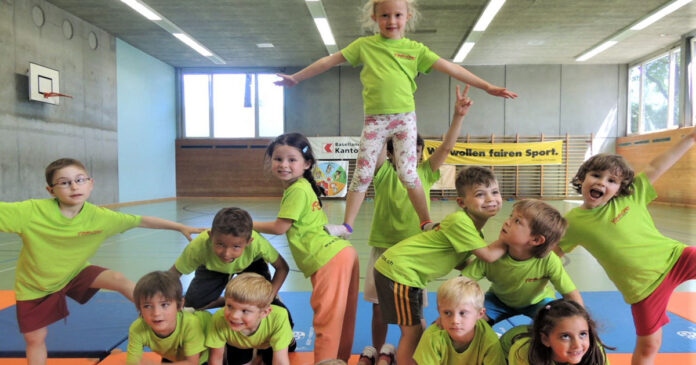 Aktive Sportferien fuer Kinder