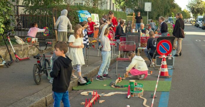 Erster PARKing Day in Zug