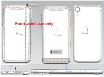 CAD OF APPLES 6.1″ IPHONE (2018) LEAKED_Kamera