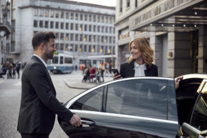 Limousine am Paradeplatz