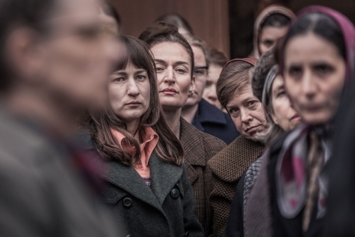 Szene mit Rachel Braunschweig aus dem Film Die göttliche Ordnung