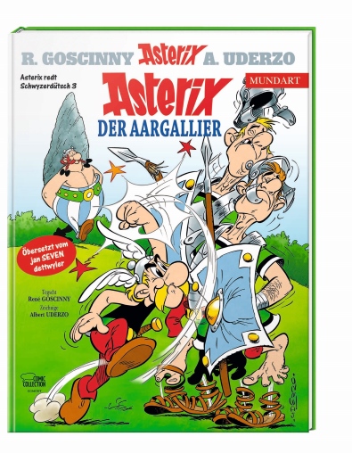 Cover des Asterix-Bands "Asterix der Aargallier" von Jan Seven Dettwyler